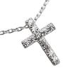 Ожерелье с крестом на 11 Подарок для циркония Металл Гипоаллергенный [Гламурные украшения] Женщины, Изделия, Женщины, Подруги, Жена, Популярный, Серебро, 925,