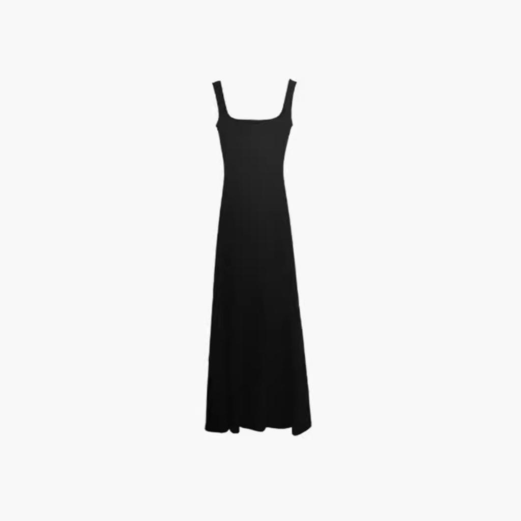 Maillard haute couture дизайн темперамент однотонное платье на талии женская талия длинная юбка женское А-силуэт стиль маленькой мамы платье