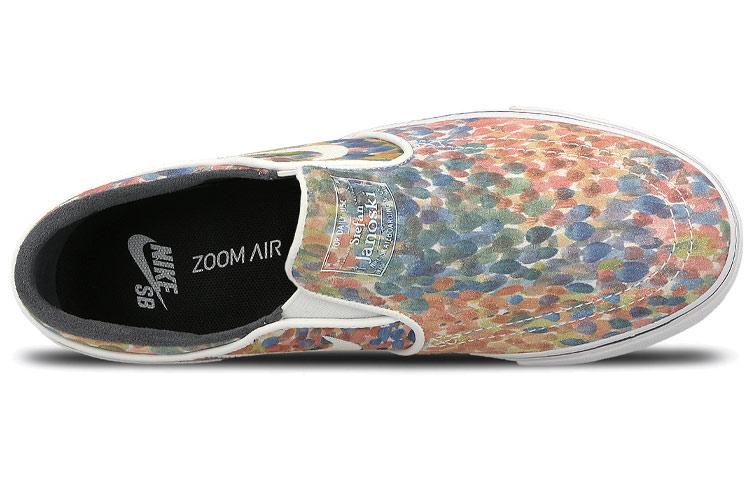 Nike Zoom Stefan Janoski Slip Premium 'Белый Черный' 833582-101