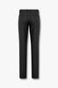 MAN ON THE BOON [Drogo] One-Pleat Stripe Suit Pants_Charcoal 4714352009