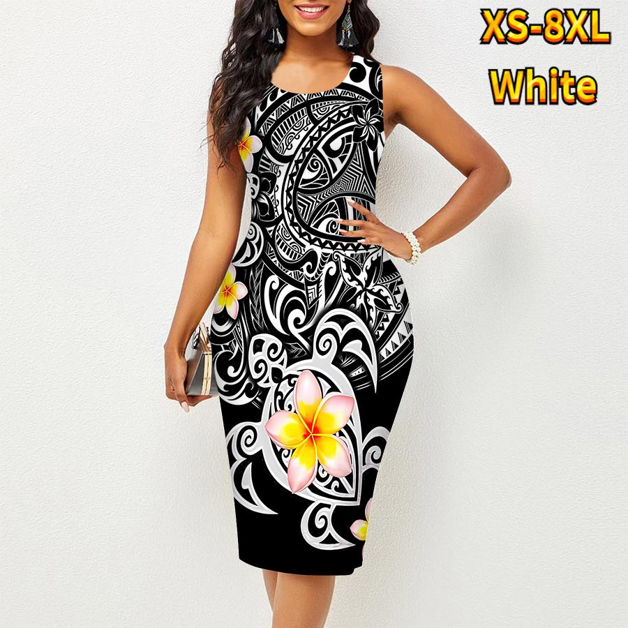 Женское платье Sling Summer Plumeria Rubra Print Dresses Tight без рукавов Slim Fit Sexy Fashion Top Clothing
