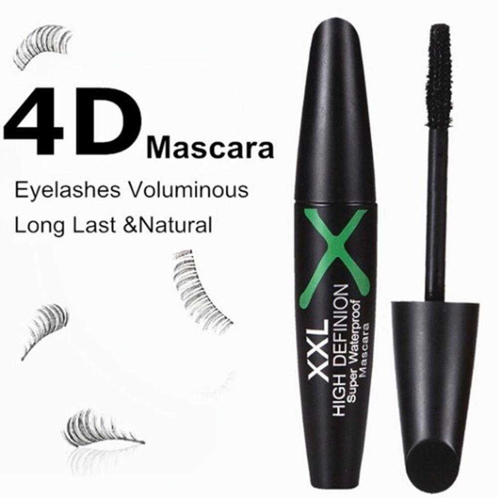 4D тушь из шелкового волокна без цветения водостойкая долговечная тушь для ресниц черная тушь для ресниц