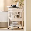 Carrito de almacenamiento móvil para salón de belleza, organizador de herramientas de cuidado facial