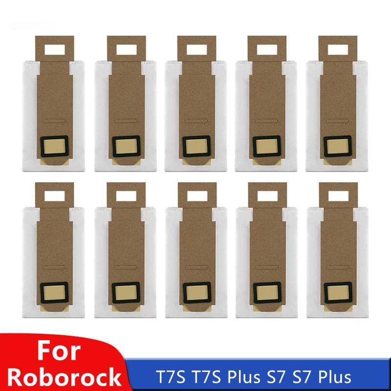 For Roborock S7 Dust bag Accessories T7S T7S Plus S7 Plus Garbage Bags Robot Replacement Vacuum Cleaner Bags Spare Parts