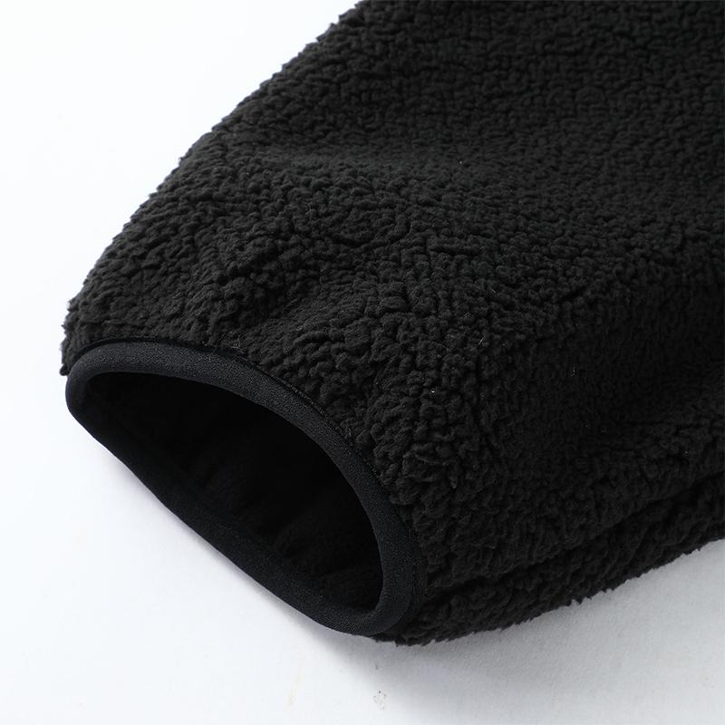 Puma Мужская гибридная куртка из флиса Sherpa Черная 629733-01