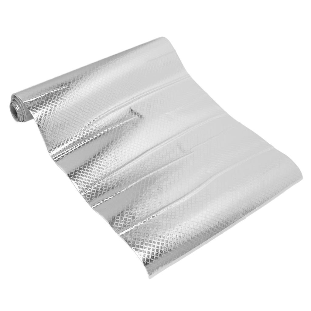 Кухонные наклейки из алюминиевой фольги, маслостойкие, водостойкие, самоклеящиеся обои для кухонного фартука из ПВХ