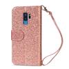 Модный кошелек с блестками, слотами для карт, флип-чехол из кожи для Samsung Galaxy S26 Ultra S25 Plus S24 FE S23 A16 A17 A36 A37 A55 A56 A57