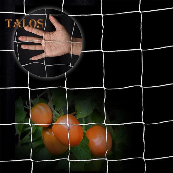 Сетка для вьющихся растений, рулон для садовых растений, белая решетчатая сетка, наружная сетка, поддерживающая решетка для вьющихся растений, цветов, овощей