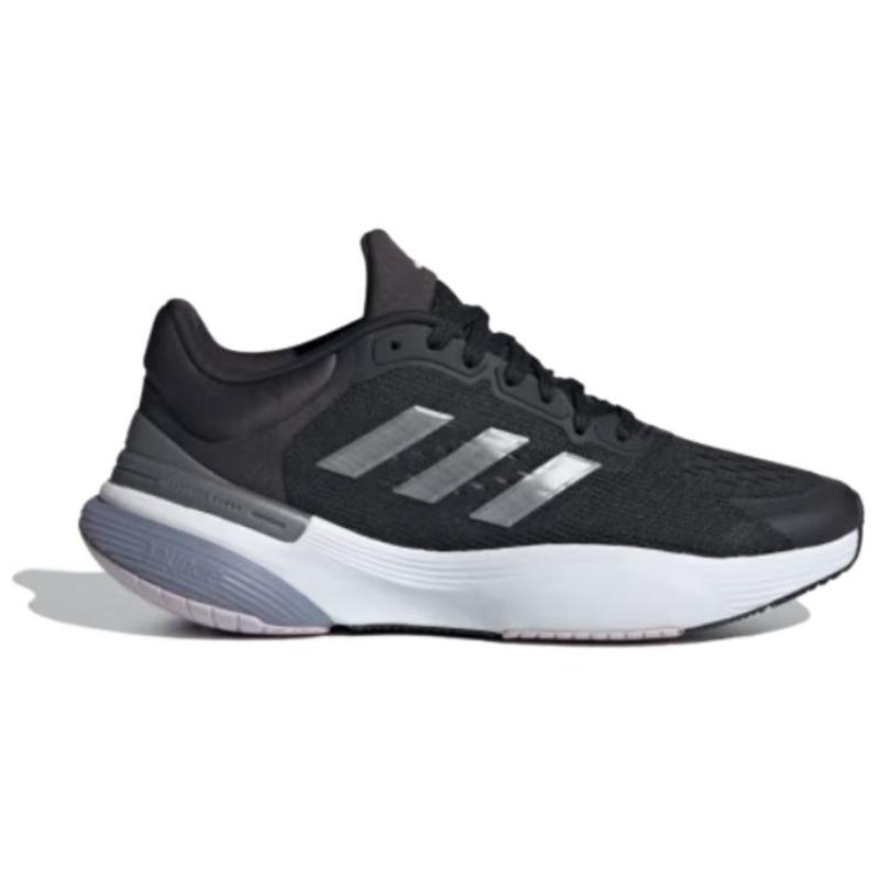 adidas Женские кроссовки для бега Response Super 3.0 с низким верхом, черно-серые, IG0328