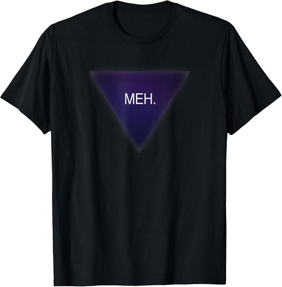 Модная Футболка с надписью Meh Magic 8 Ball Answer Унисекс