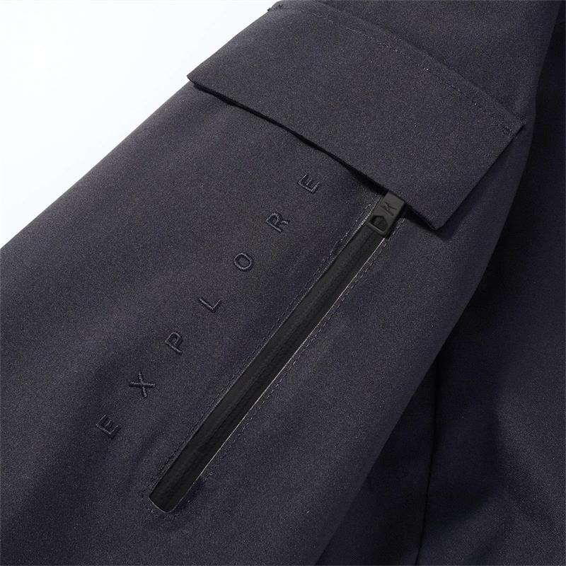 Mizuno Мужская уличная куртка с капюшоном, ветрозащитная, водонепроницаемая