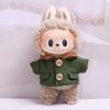 For 17cm Labubu Doll Clothes Fashion Clothes Hoodies Doll Clothes Color Match Hoodies Dolls Accessories Cute Decoration Little Cloths