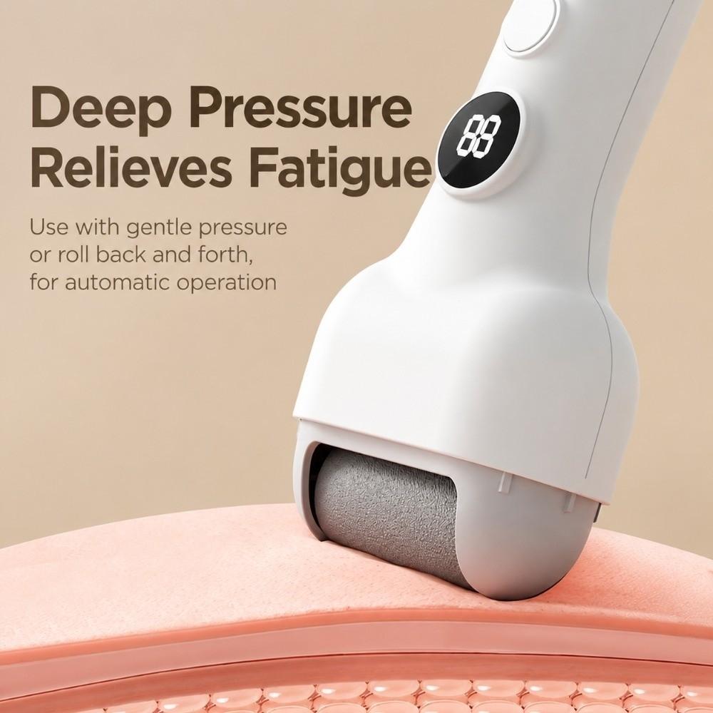 Motorized Roller Electric Foot Callus Remover Pedicure Tool Daily Personal Care Routine