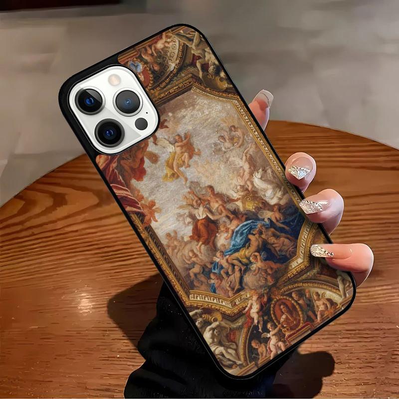 Чехол для телефона с картиной эпохи Возрождения для iPhone 17 Air 16 15 14 13 12 11 Pro Max Max Plus Защитный чехол