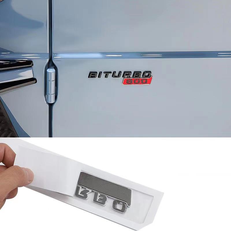 Автомобиль 3D ABS BITURBO 700 800 900 значок эмблема наклейки наклейка для Mercedes Benz BRABUS G Class G55 G63 G65 G700 G800 G900 W461