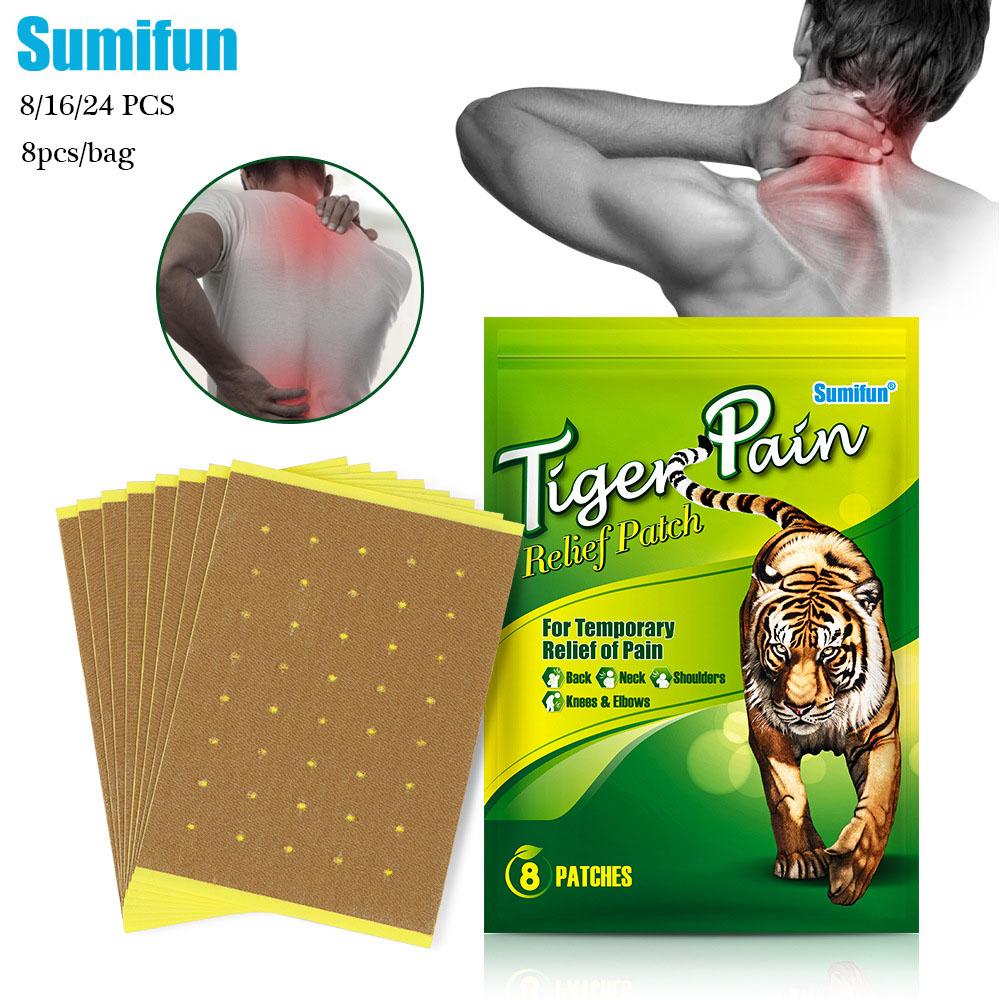 Sumifun Tiger Patch Shoulder Neck Waist Knee Pain Relief Patch