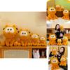 Cute Garfield Cat Plush Toy Sitting Version Wholesale Girls Doll Cartoon Doll Bed Pillow