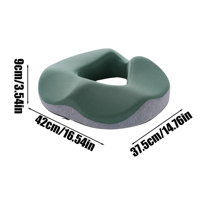 Seat Cushions For Office Chairs Breathable Seat Cushion Foam Donut Butt Pillow Long Sitting Chair Pad Ergonomic Chair Cushion