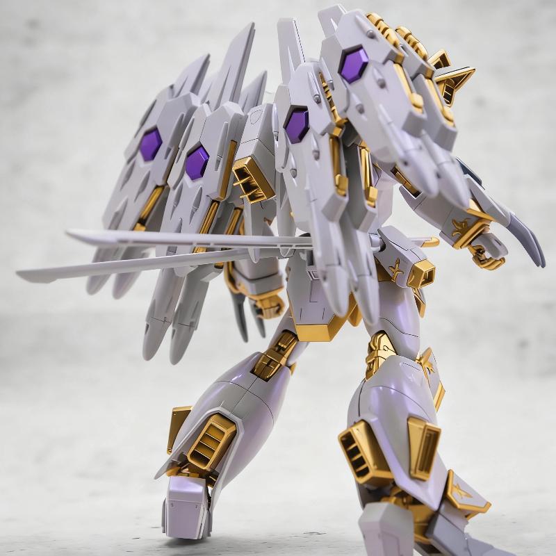 HG 1/144 Масштаб Гаруда Божественная Птица Мобильный Костюм Сборная Модель Набор Фигурки Коллекционный Меха Декор Сюрприз Подарки Игрушки для Мальчиков