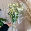 50Pcs Transparent Wrapping Paper Waterproof Bouquet Packing Material Flower Packaging Bag  Wedding
