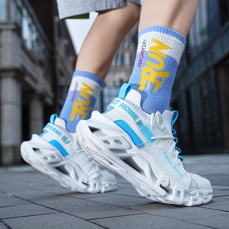 Модные повседневные спортивные кроссовки, мужские дышащие баскетбольные кроссовки для бега для мужчин, удобные мужские кроссовки хорошего качества в стиле панк-стрит