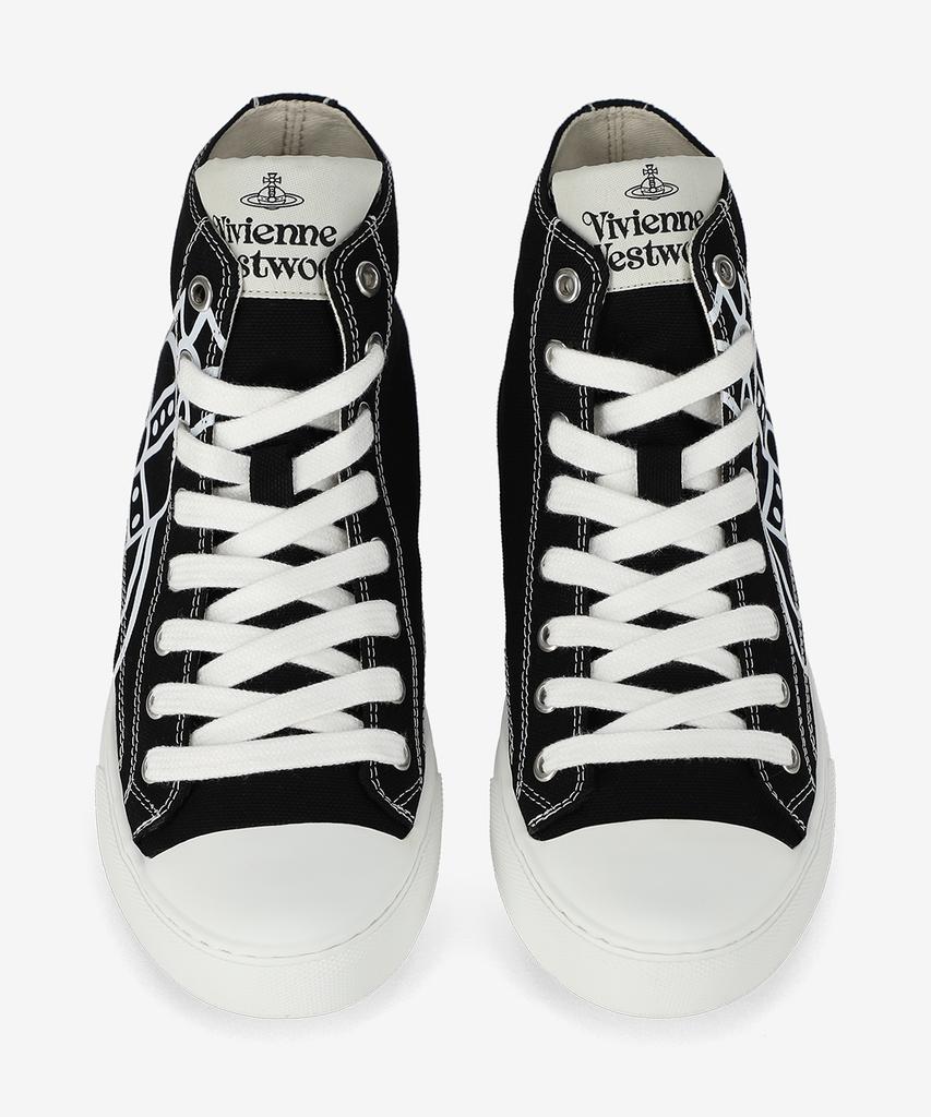 Высокие кеды Vivienne Westwood - Черный / 75010001Ww015Bn401