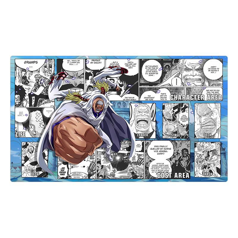 Аниме One Piece OPCG Специальные игровые аксессуары DIY Игровой коврик для карт Серия комиксов Нами Перона Багги Коллекция Подарочные игрушки