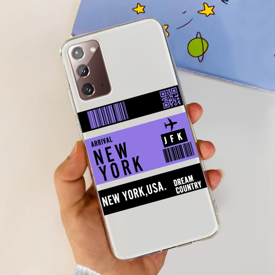 Чехол для Samsung Note 20 5G SM-N981B Популярный Цветок Тонкий Мягкий Силиконовый Чехол для Телефона для Samsung Galaxy Note20 Ultra 5G Funda Capa