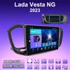 2 DIN Android Carplay Car Radio For Lada Vesta NG 2023 Multimedia Player Head Unit Stereo GPS Navigation BT WIFI 4+64GB