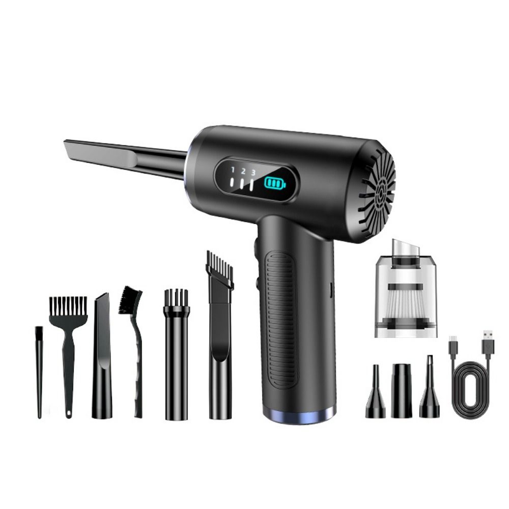 Мощный всасывающий беспроводной пылеуловитель цифровой дисплей воздушный пылеуловитель автомобильный пылесос для автомобиля