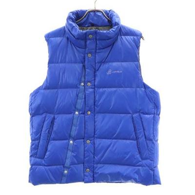 Неиспользованный Johnbull Denier Nylon Loom пуховый жилет M Синий PERMAWARM Мужской Б/У