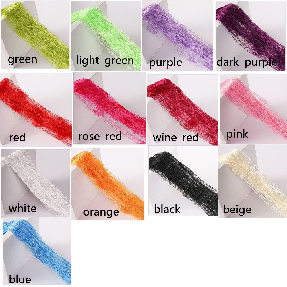 Romantic Living Room Heart-shaped Cord Curtain Door And Window Curtain Tassel Line Curtain