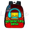 Игры Geometry Dash Рюкзаки Злой Геометрия Детский Сад Рюкзак Маленькая Школьная Сумка Детский Рюкзак Мальчики Девочки Ранец Подарки