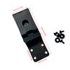 360 Degree Rotation Swivel Plastic Loop Belt Loops Clips Mounting Screws Hardware Kit for DIY Knife Sheath Gun Holster