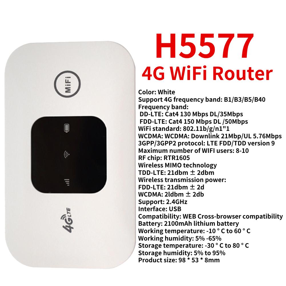 MF880S 4G LTE WiFi Роутер Портативная Мобильная Точка Доступа 2100 мАч 150 Мбит/с Беспроводной Роутер со Слотом для SIM-карты Репитер для Улицы Дома