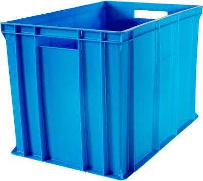 Plastic Container 600X400X410 Blue