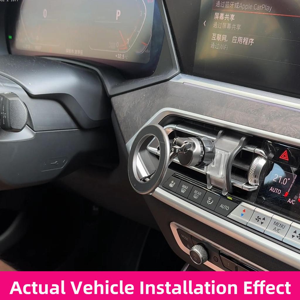 2020-2025 For BMW 2 3 4 Series G20 G22 G26 Magnetic Z4 Car Phone Holder Wireless Charger Gravity GPS Stand Interior Accessories