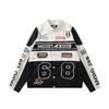 Fashion Vintage Detachable Motorcycle Cotton Coat Autumn/Winter New Embroidered Loose Couple Baseball Jersey