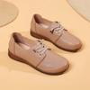 Fashion Ladies Shoes 2024 Fashion Cross-tied Women's Flats Hot Sale Round Toe Daily Flats Women New Sewing Solid Light Flat Low Heels
