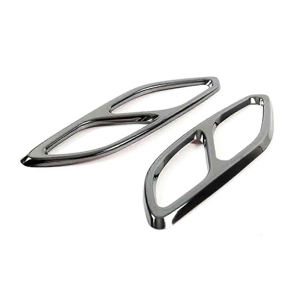 For CLA Class C118 W118 2020-2023 Car Tail Muffler Exhaust Pipe Cover Trim Exterior Accessories - A
