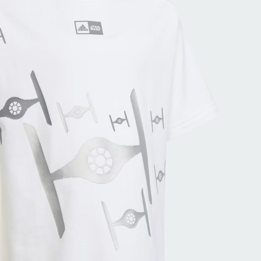 adidas X ЗВЕЗДНЫЕ ВОЙНЫ ADIDAS X ЗВЕЗДНЫЕ ВОЙНЫ Футболка Белая Детская IS4556