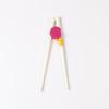 1 Pair Children Exercise Training Learning  Type Beginner Grade Plastic Training  Food Chopsticks AVE