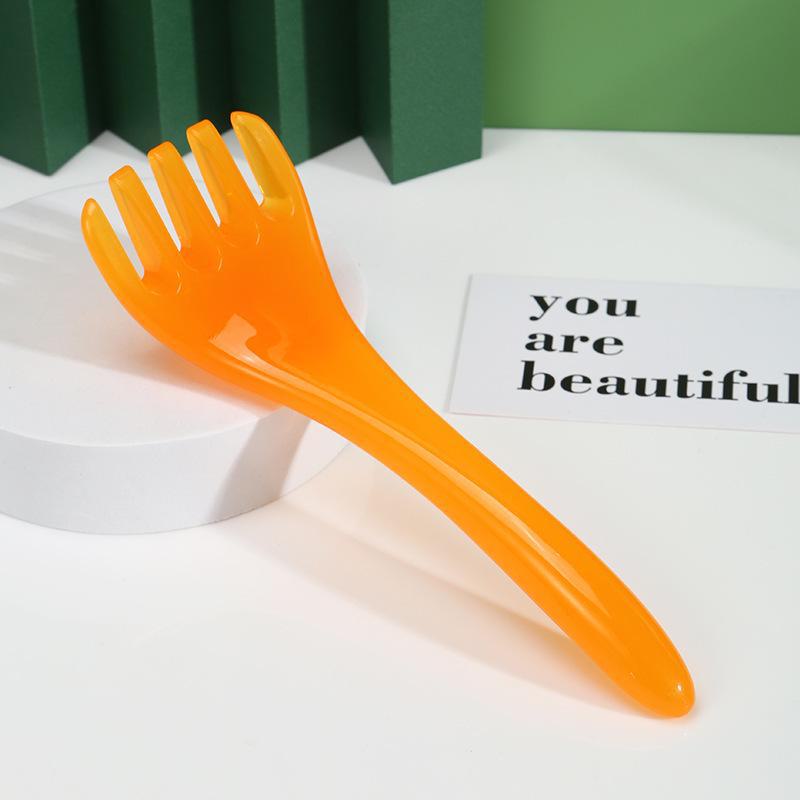 Массажер для кожи головы с пятью лапками: Акупрессурная расческа для релаксации и декомпрессии