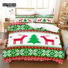 Рождество, Комплект пододеяльника «Снеговик», Модный комплект постельного белья, Мягкий, удобный, дышащий пододеяльник, Для декора спальни, гостевой комнаты
