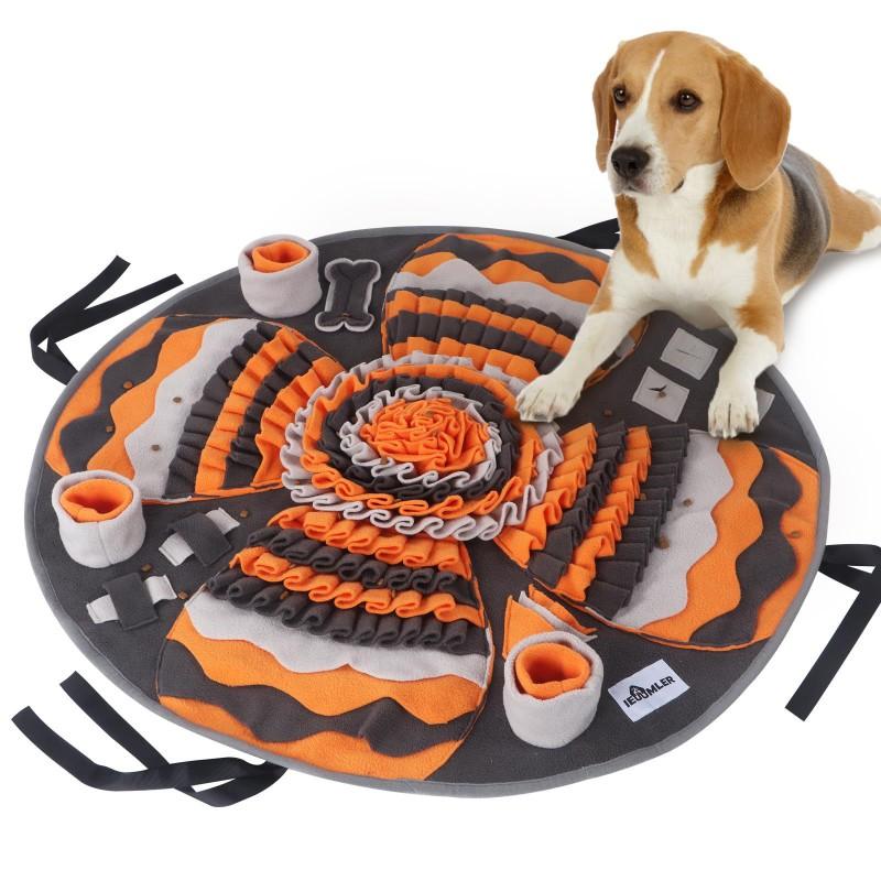 Washable Snuffle Mat Dogs - Anti-Slip Feeding Pad Interactive Puzzle Toy To Encourage Natural Foraging Reduce Anxiety