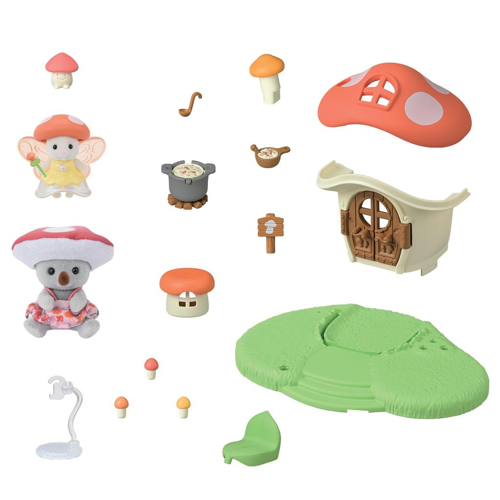 Sylvanian Families Mushroom ST Mark Certified Ages 3 and up Toy Dollhouse Sylvanian Families Epoch EPOCH [Fairy House] F-43