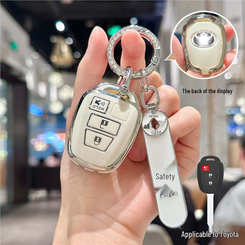 Чехол для ключа Toyota для Corolla, RAV4, Camry, Vios, Highlander, Asia Dragon, Velanda