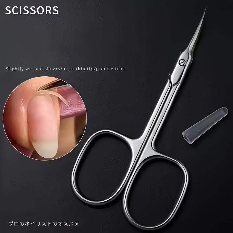 Stainless Steel Arrow Point Cuticle Nail Scissors Multi-Purpose Craft Cutting Portable Nail Care Professional Handmade Nail Cuticle Scissors