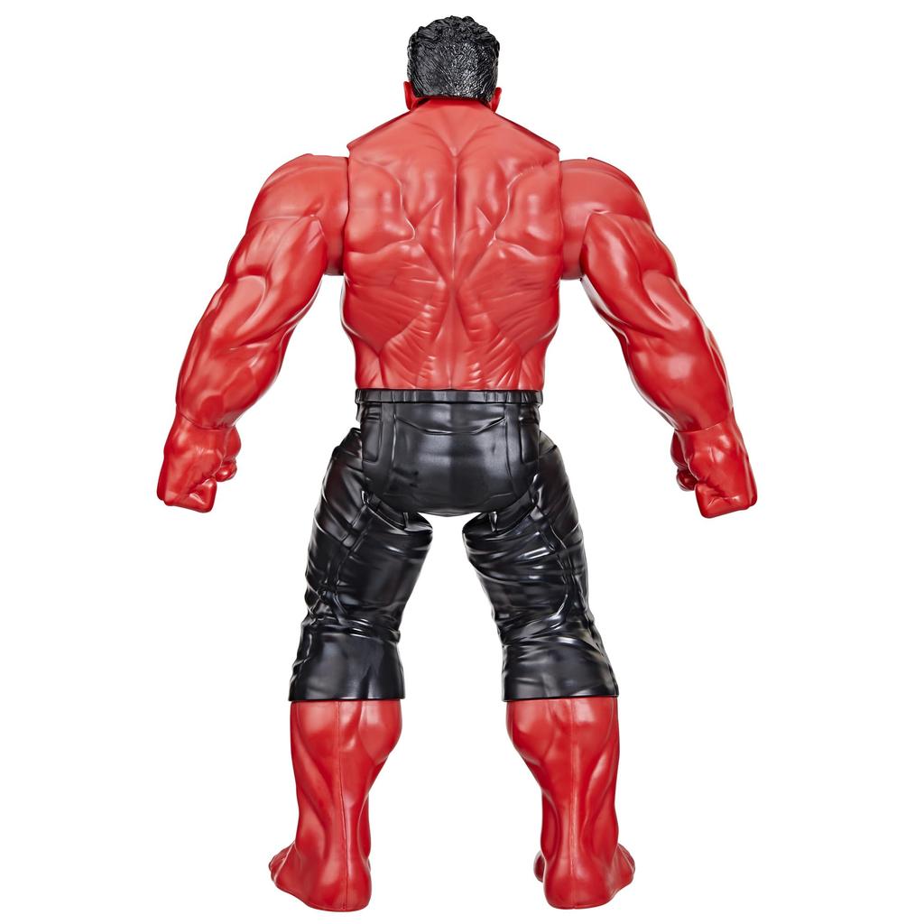 Hasbro Marvel Studios Капитан Храбрый Новый Титан Герой Красный Халк Экшн Супергерой Возраст 4 и Подлинная Америка Мир, Серия, 12-дюймовый (30см) Фигурка, Игрушка,