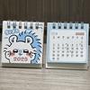 2025 Cartoon Chiikawa Mini Desk Calendar Creative Office Decoration Desktop Calendar Daily Memo Calendar Learning Planner